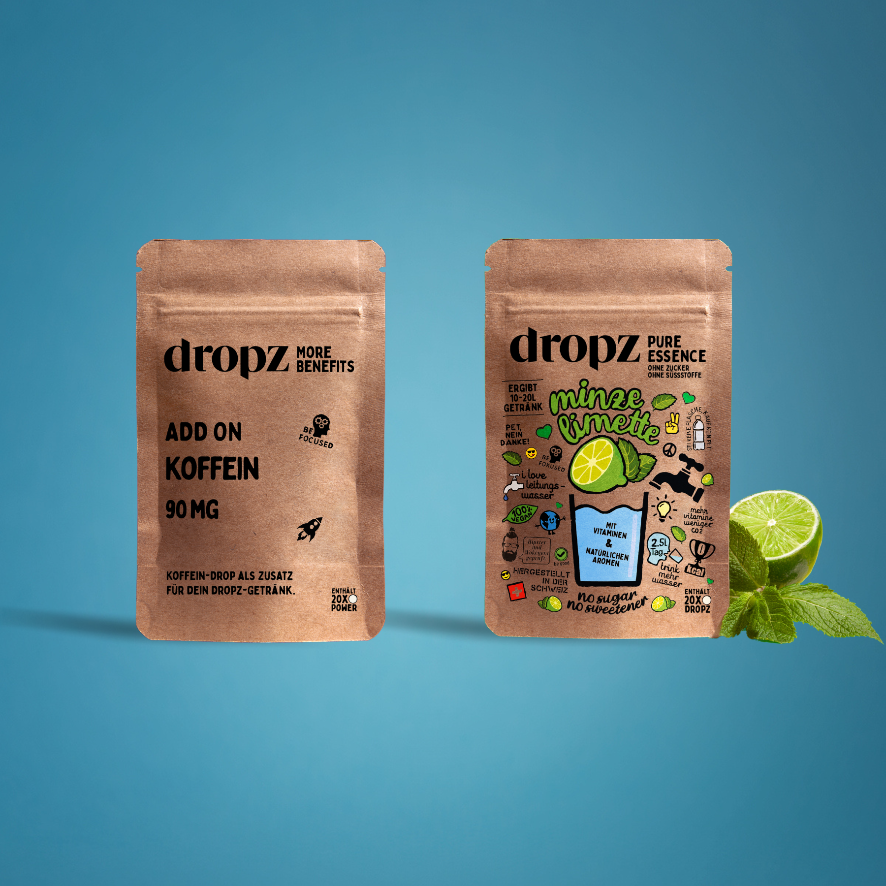 Koffein + Minze Limette Bundle