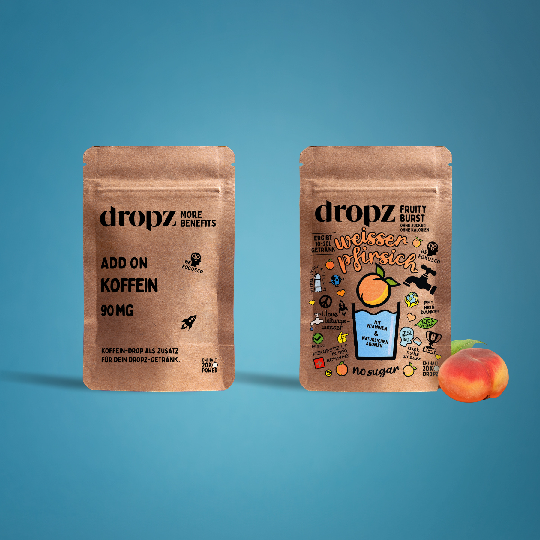 Koffein + Weisser Pfirsich Bundle