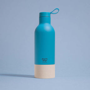 dropz Bottle Ocean Blue Edition - 0.5L with storage compartment