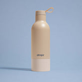 dropz Bottle beige - 0.5L with storage compartment